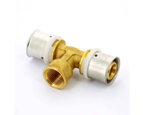 Тройник пресс-В UNI-FITT 26х1/2"х26 Тройник пресс-В UNI-FITT 26х1/2"х26
