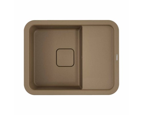 Мойка, OMOIKIRI, Tasogare, шгв 650-510-210, отверстия для смесителя-4 промаркированных, цвет-карамель