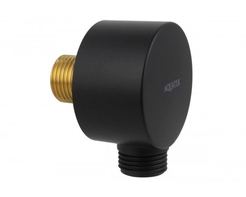 AQ2454MB шланговое подсоединение, матовый черный AQ2454MB