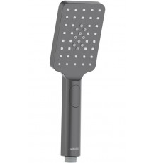 AQ2005MB ЛИРА ручной душ Select 80 3 jet, матовый черный AQ2005MB