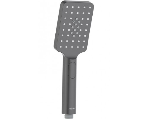 AQ2005MB ЛИРА ручной душ Select 80 3 jet, матовый черный AQ2005MB