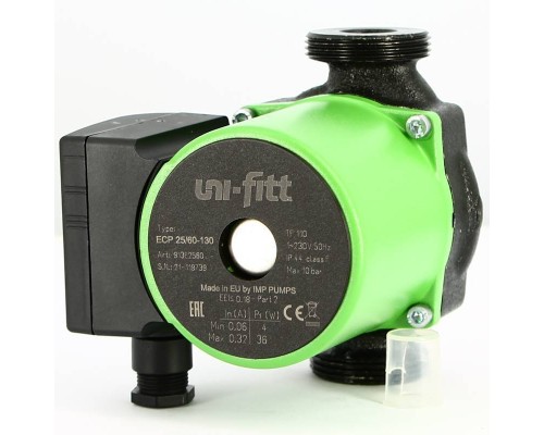 Насос циркуляционный энергоэффективный Uni-Fitt ECP 15/60 130