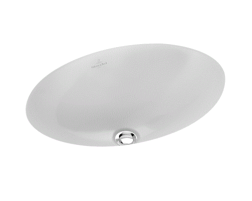 Раковина, Villeroy&Boch, Loop&Friends, шг 560-375, CeramicPlus, цвет-альпийский белый