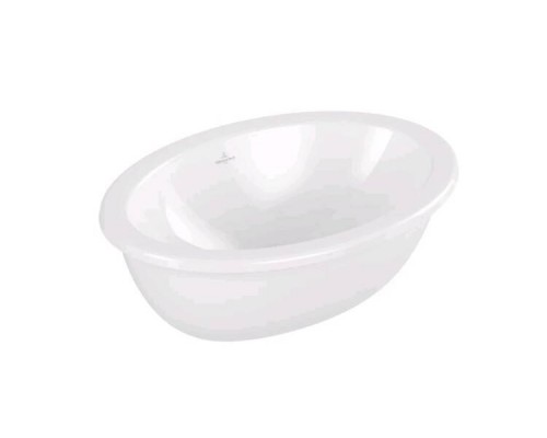 Раковина, Villeroy Boch, Loop Friends, шгв 560-380-220, отверстия для смесителя-отсутствуют, CeramicPlus, цвет-альпийский белый (белый Alpin) Раковина, Villeroy Boch, Loop Friends, шгв 560-380-220, отверстия для смесителя-отсутствуют, CeramicPlus, цвет-альпийский белый (белый Alpin)