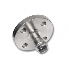 Пресс-фланец, Sanha, NiroPress AISI304L, PN10/16, DN 80/88,9 mm, 91-VA-PF.3