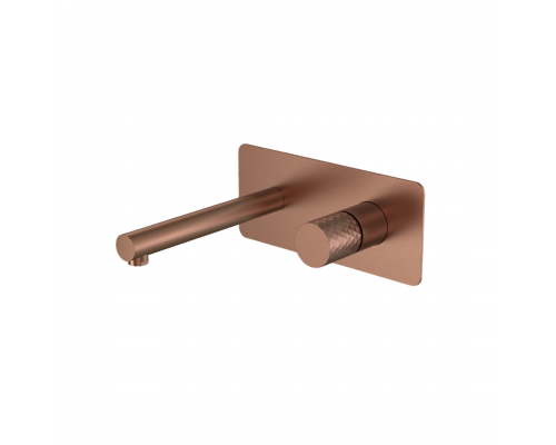 Boheme Stick Смеситель для душа встр., 1 потреб., излив 18,5 см, вн. часть, цвет: brushed bronze 125-BRB