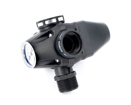 Реле давления UNI-FITT PM 5-3W НВВ 1", с манометром, 1-5 бар