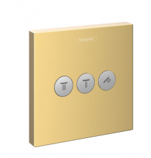 Вентиль, Hansgrohe, Select, цвет-полированное золото