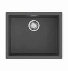Мойка, OMOIKIRI, Yamakawa, шгв 556-456-220, отверстия для смесителя-отсутствуют, цвет-платина