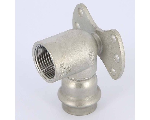 Водорозетка пресс нержавеющая сталь Sanpress Inox VIEGA 22х3/4"