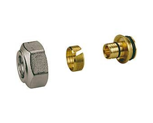 Переходник, НГ ЕК, 3/4, 16 x 2, латунь Переходник, НГ ЕК, 3/4, 16 x 2, латунь