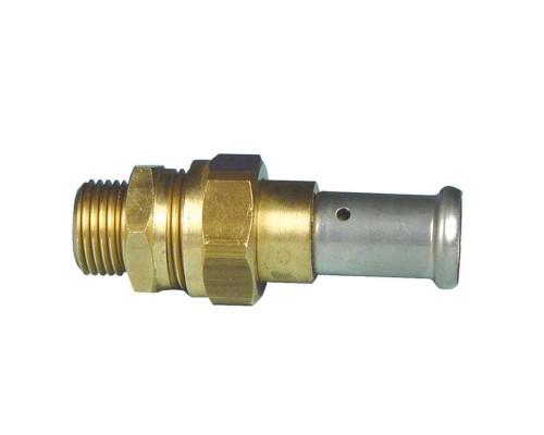 Разъёмное соединение пресс-Н 20х1/2" Henco