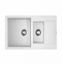 Мойка, OMOIKIRI, Daisen, шгв 780-510-230, отверстия для смесителя-6 промаркированных, цвет-белый
