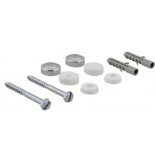 Комплект крепежа, Конкреп, BIS, для напольных унитазов, биде, 6x70 мм, шуруп из оцинкованной стали