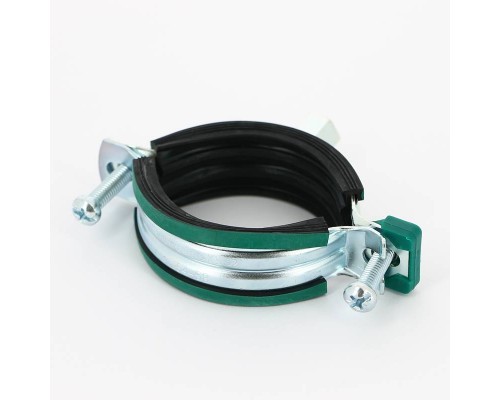 Хомут для труб KSB2 Walraven M8/М10 (54-58 мм) 2-х винт. с уплотн. epdm, быстрый замок