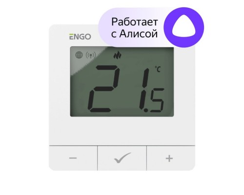 Умный терморегулятор ZigBee/868 МГц, 230В, белый Умный терморегулятор ZigBee/868 МГц, 230В, белый