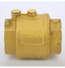 Клапан обратный 2" пружинный с металлическим затвором, ROMA