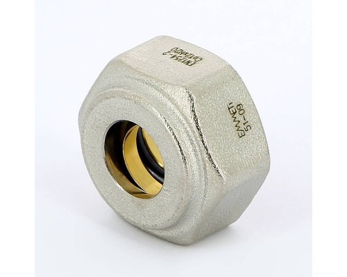 Соединитель для медной трубы обжим EMMETI 12х(М24х19)
