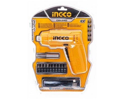 Отвертка Ingco CSDLI0402