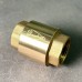 Клапан обратный ВВ 1/2" пружинный с латунным затвором