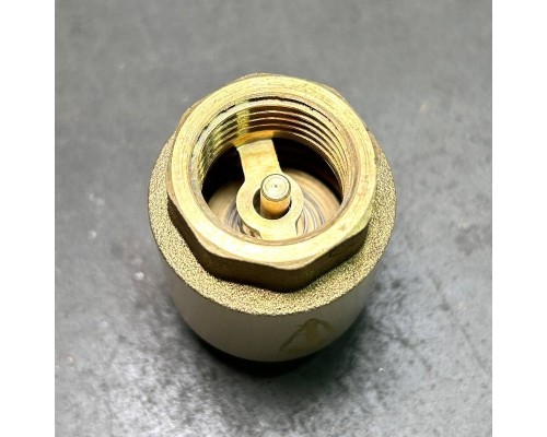Клапан обратный ВВ 1/2" пружинный с латунным затвором