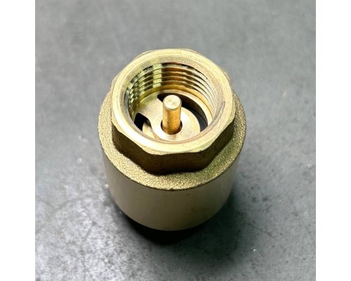 Клапан обратный ВВ 1/2" пружинный с латунным затвором