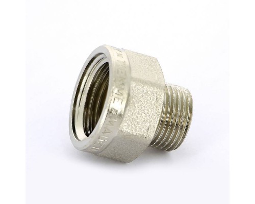 Переходник НВ никелированный TIEMME 3/8"x1/2"
