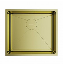 Мойка, OMOIKIRI, TAKI, шгв 490-440-200, отверстия для смесителя-отсутствуют, цвет-светлое золото