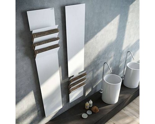 Полотенцесушитель, Antrax, Flaps A, шв 350-1710, со штекером schuko, цвет-белый матовый Полотенцесушитель, Antrax, Flaps A, шв 350-1710, со штекером schuko, цвет-белый матовый