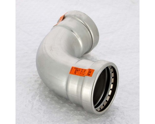 Угол пресс нержавеющая сталь Sanpress Inox VIEGA 64