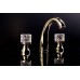 Boheme Crystal Смеситель для раковины, цвет: золото глянцевое 291-CRST