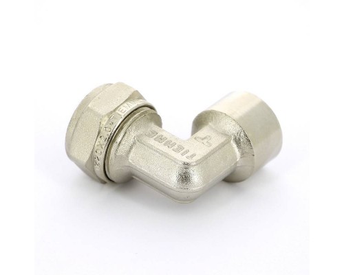 Угол обжим-В никелированный TIEMME 20х1/2"