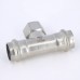 Тройник В-пресс IBP 22 x 1/2" x 22 нерж.сталь