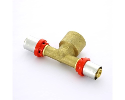 Тройник пресс-В TIEMME 16х1/2"х16