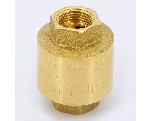 Клапан обратный пружинный YORK с пластиковым затвором ITAP 3/8"