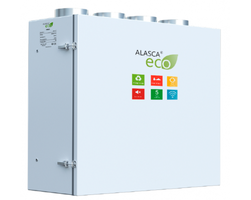 RR400VEC E, Вентиляционная установка Alasca RR с роторным рекуператором RR400VEC E, Вентиляционная установка Alasca RR с роторным рекуператором
