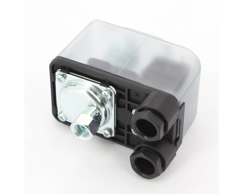 Реле давления UNI-FITT PM 5 с накидной гайкой 1/4", 1-5 бар, в прозрачном корпусе с градуированной шкалой