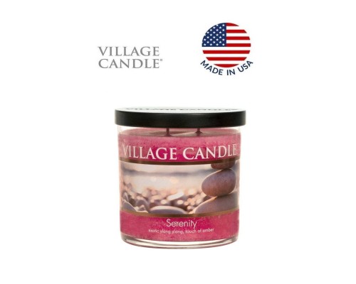 Декоративная свеча Village Candle Безмятежность (213 грамм)
