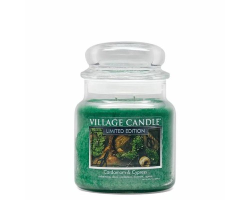 Декоративная свеча Village Candle Кардамон и Кипарис (389 грамм)