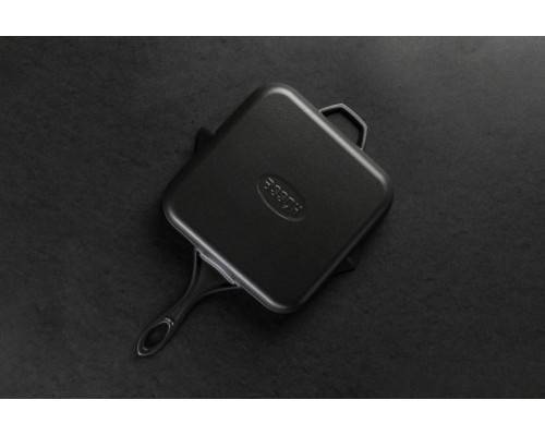 Квадратная сковорода-гриль HS K GTV 2828 BLACK MAT