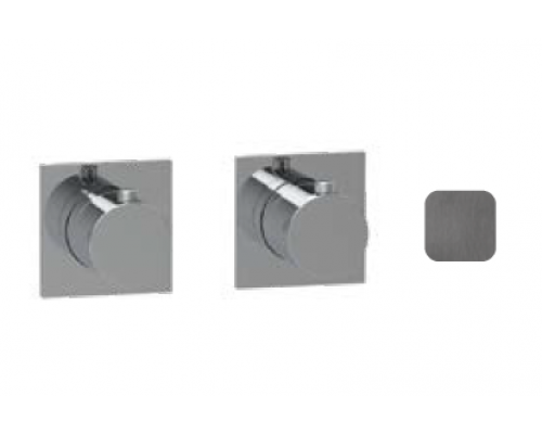 Смеситель для душа, Almar, Water Control Modular, цвет-Gun Metal Brushed PVD
