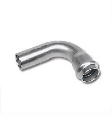 Отвод, Sanha, NiroPress 316L, 90° 88,9 ВПр-НПр, 9001A.3