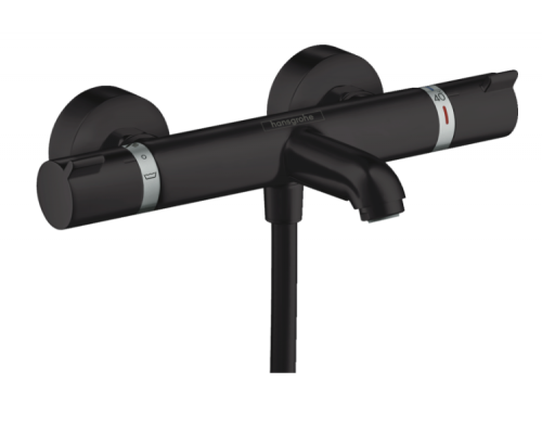 Смеситель для ванны и душа, Hansgrohe, Ecostat Comfort, цвет-черный матовый
