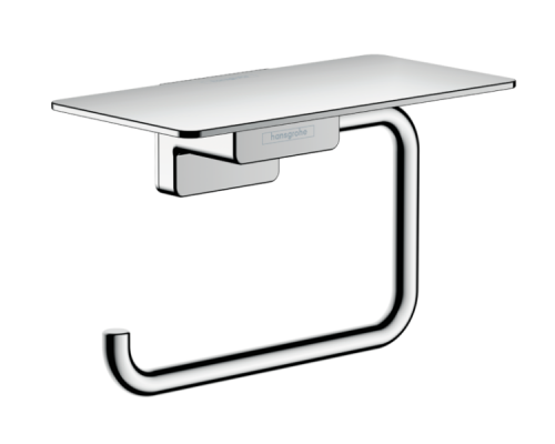 Бумагодержатель, Hansgrohe, AddStoris, шгв 150-80-100, цвет-хром