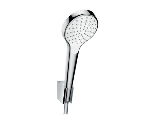 Душевой набор, Hansgrohe, Croma Select S, цвет-белый/хром