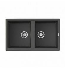 Мойка, OMOIKIRI, Tedori, шгв 860-510-200, отверстия для смесителя-2 промаркированных, цвет-платина