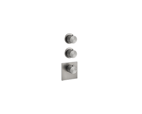 Смеситель для душа, Gessi, 316 WELLNESS, цвет-Steel Brushed