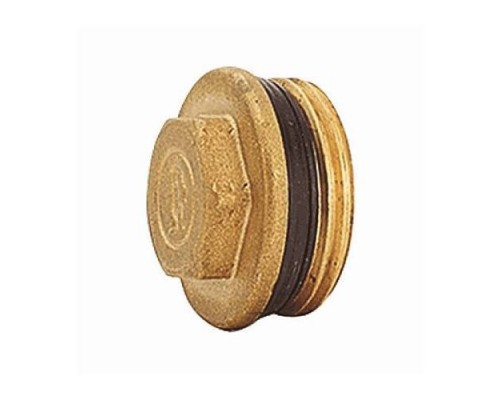 Пробка лат 3/4" н/р д/коллект с прокл Giacomini R592DY004 Пробка лат 3/4" н/р д/коллект с прокл Giacomini R592DY004