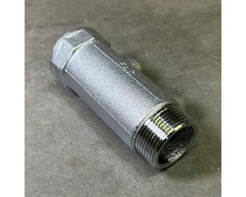 Коллектор 1 1/4" (ВР-НР) с 2 отв. 1/2" ВР (межосев. 50 мм)