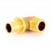 Угол Н Rehau 20х1/2" бронза